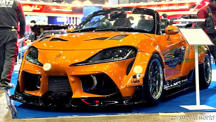 Solo existe uno, y podría ser el GR Supra más pequeño jamás construido | Carscoops